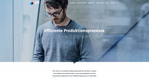 Das Bild zeigt einen Ausschnitt der Startseite der ATR Software GmbH und dient als Vorschaubild in Social Media des Software Unternehmens.